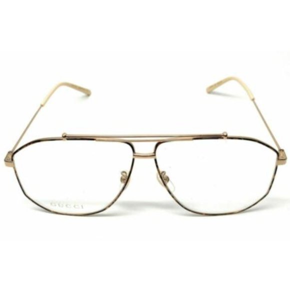 Gucci Men's Gold Eyeglasses! - Picture 2 of 4